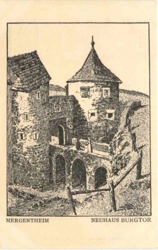 Mergentheim - Neuhaus Burgtor