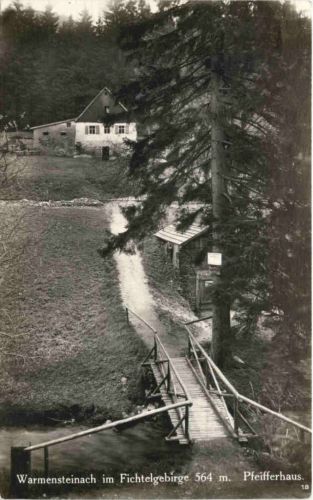 Warmensteinach im Fichtelgebirge - Pfeifferhaus