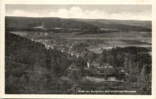 Burgruine Hohnstein auf Neustadt