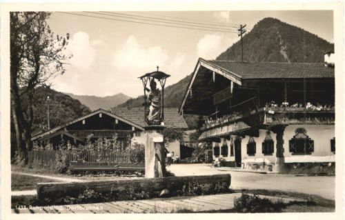 Ruhpolding - Dorfbrunnen