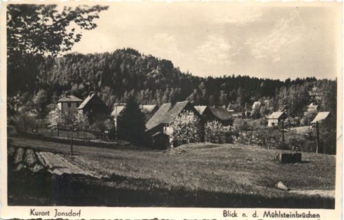 Jonsdorf - Mühlsteinbrüchen