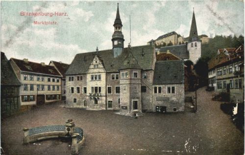 Blankenburg Harz - Marktplatz
