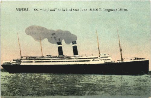 Anvers - SS Lapland Red Star Line