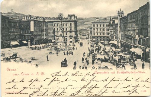 Gruss aus Linz - Hauptplatz