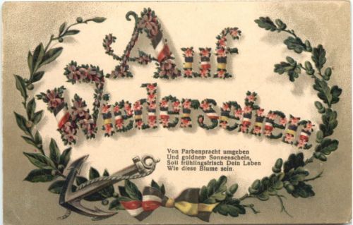 WW1 - Auf Wiedersehen - Feldpost