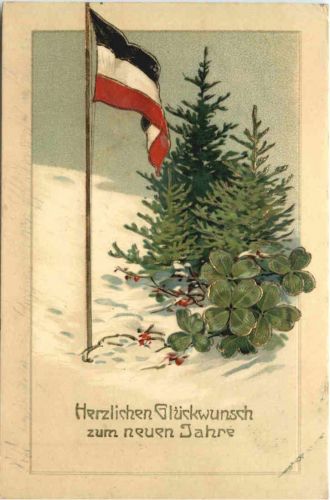 WW1 - Neujahr - Feldpost
