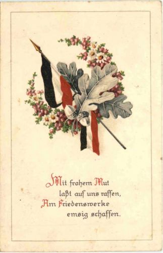 WW1 - Mit frohem Mut - Feldpost
