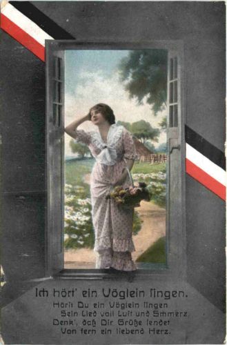 WW1 - Ich hört ein Vöglein singen - Feldpost