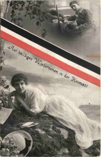 WW1 - Auf baldiges Wiedersehen - Feldpost
