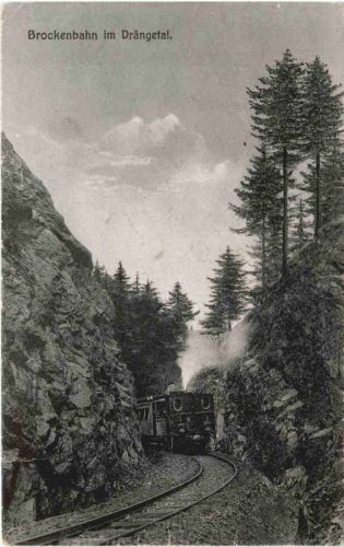 Brockenbahn im Drängetal