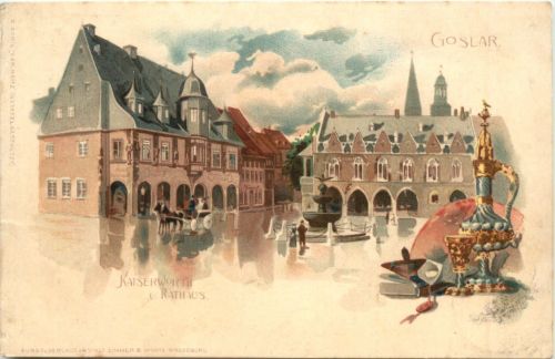 Goslar - Kaiserwörth - Litho