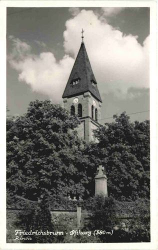 Friedrichsbrunn Ostharz - Kirche