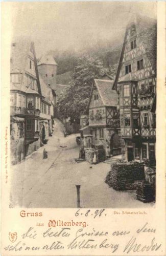 Gruss aus Miltenberg - Das Schnatterloch