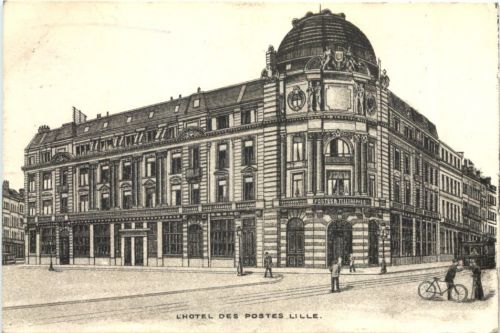 Lille - L Hotel des Postes - Feldpost