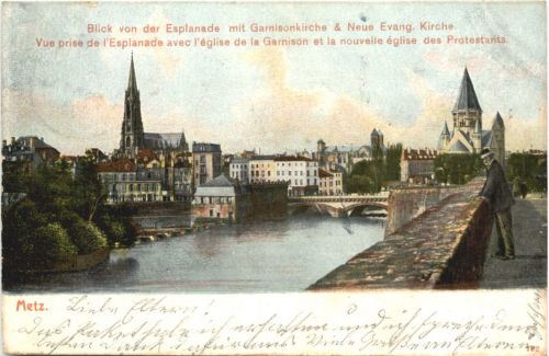 Metz - Blick von der Esplanade