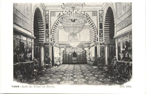 Tunis - Salle du Trone au Bardo