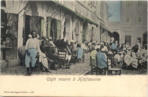 Cafe maure a Halfaouine - Tunesia