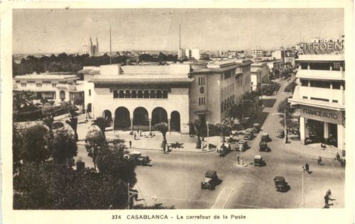 Casablanca - Le carrefour de la Poste