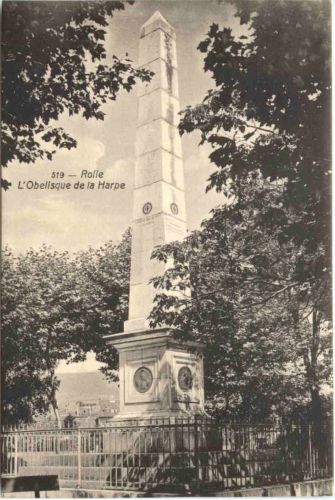 Rolle - L Obelisque de la Harpe