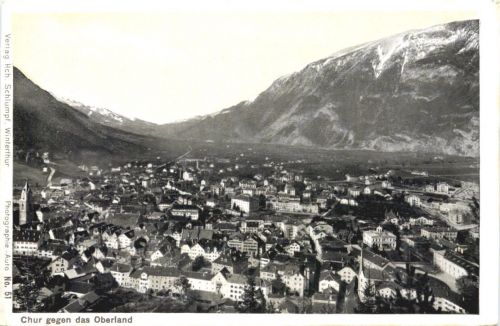 Chur gegen das Oberland