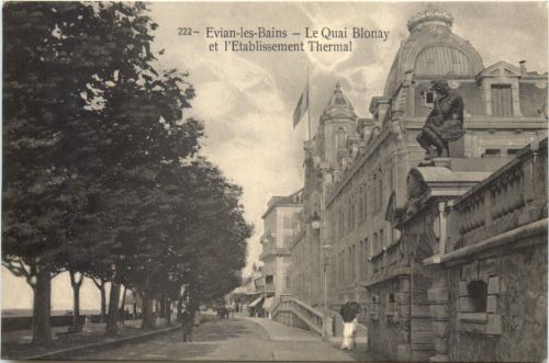 Evian les Bains - Le Quai Blonay
