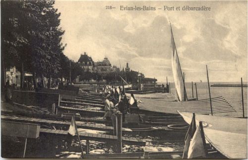Evian les Bains - Port et debarcadere