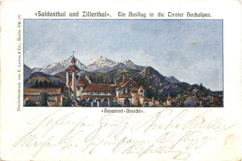 Suldenthal und Zillerthal