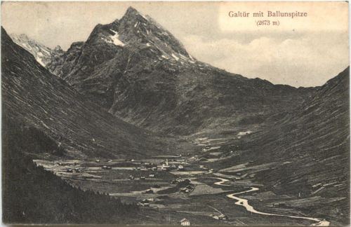Galtür mit Ballunspitze