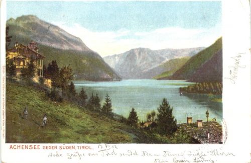 Achensee gegen Süden