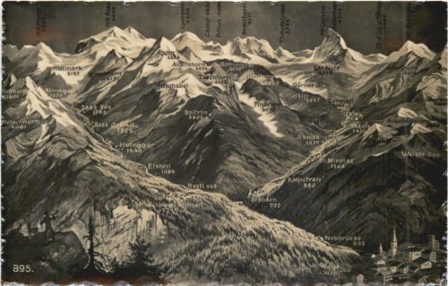 Schweiz div. Berge