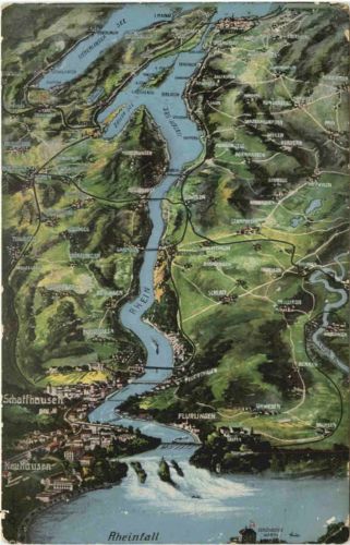 Rheinfall und Umgebung