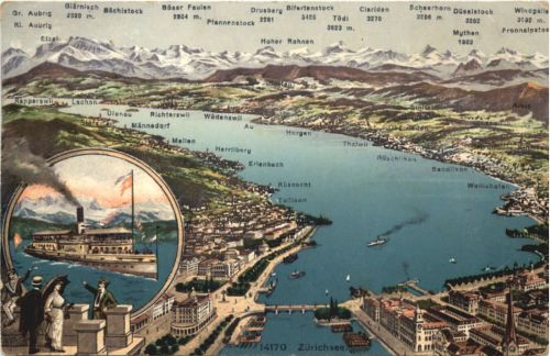 Zürichsee und Umgebung