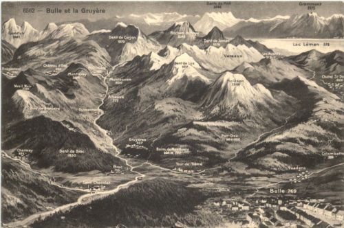 Bulle et la Gruyere