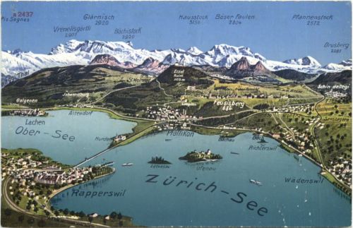 Zürichsee und Umgebung