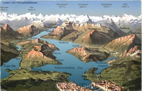 Vierwaldstätter See und Umgebung