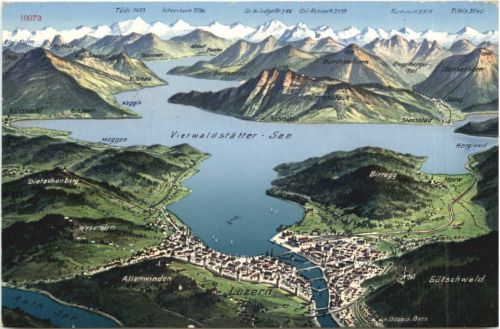 Vierwaldstätter See und Umgebung