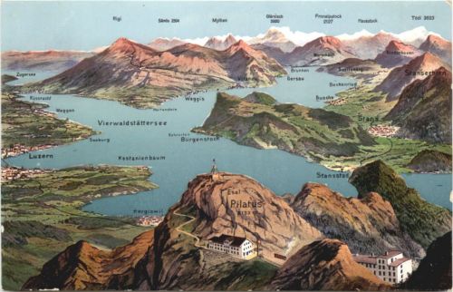 Vierwaldstätter See und Umgebung