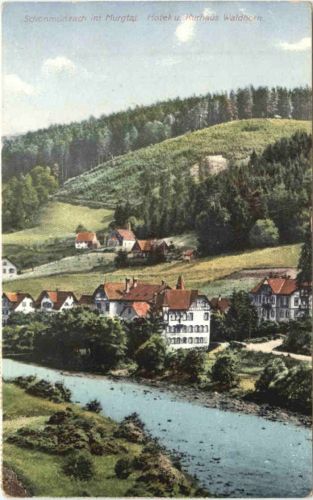 Schönmünzach im Murgtal, Hotel Waldhorn