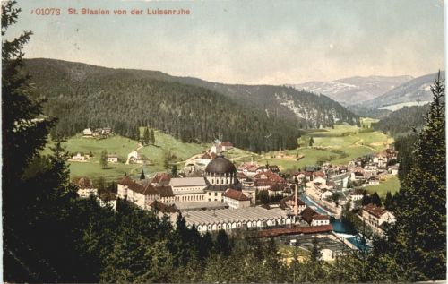 St. Blasien von der Luisenruhe