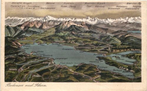 Bodensee und Rhein