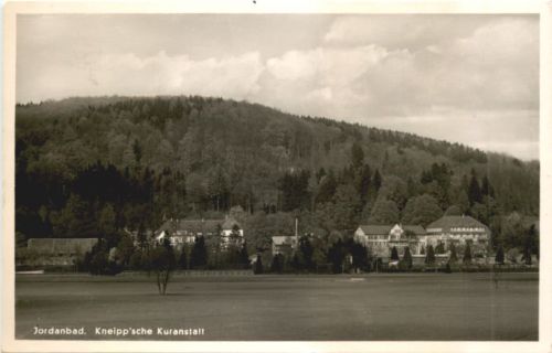 Jordanbad, Kneippsche Kuranstalt