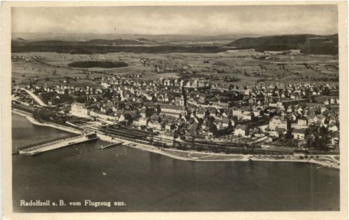 Radolfzell vom Flugzeug