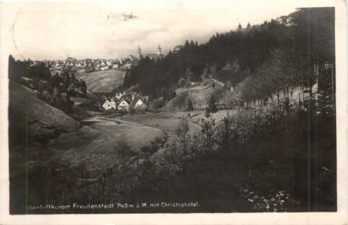 Freudenstadt mit Christophstal