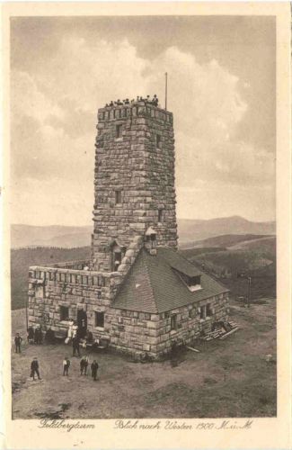 Feldbergturm, Blick nach Westen