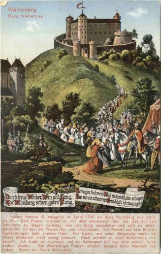Weinsberg Burg Weibertreu