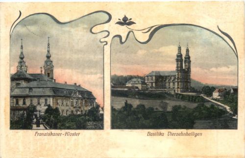 Gruß aus Basilika Vierzehnheiligen