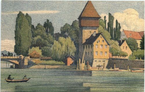 RHEINTHORTURM KONSTANZ ORIG.E.SCHLATTERISCHE