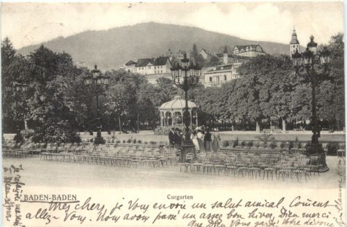 BADEN-BADEN Curgarten