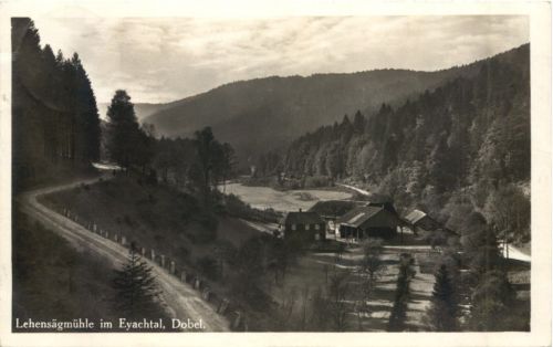 Lehensägmühle im Eyachtal, Dobel