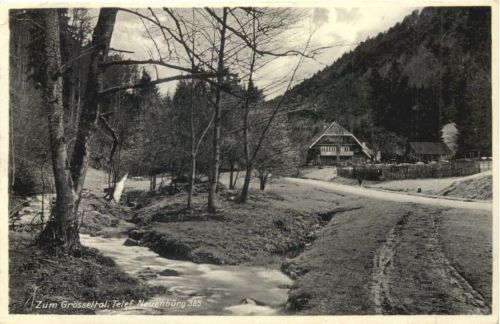 Zum Grösseltal. Telef Neuenbürg 385